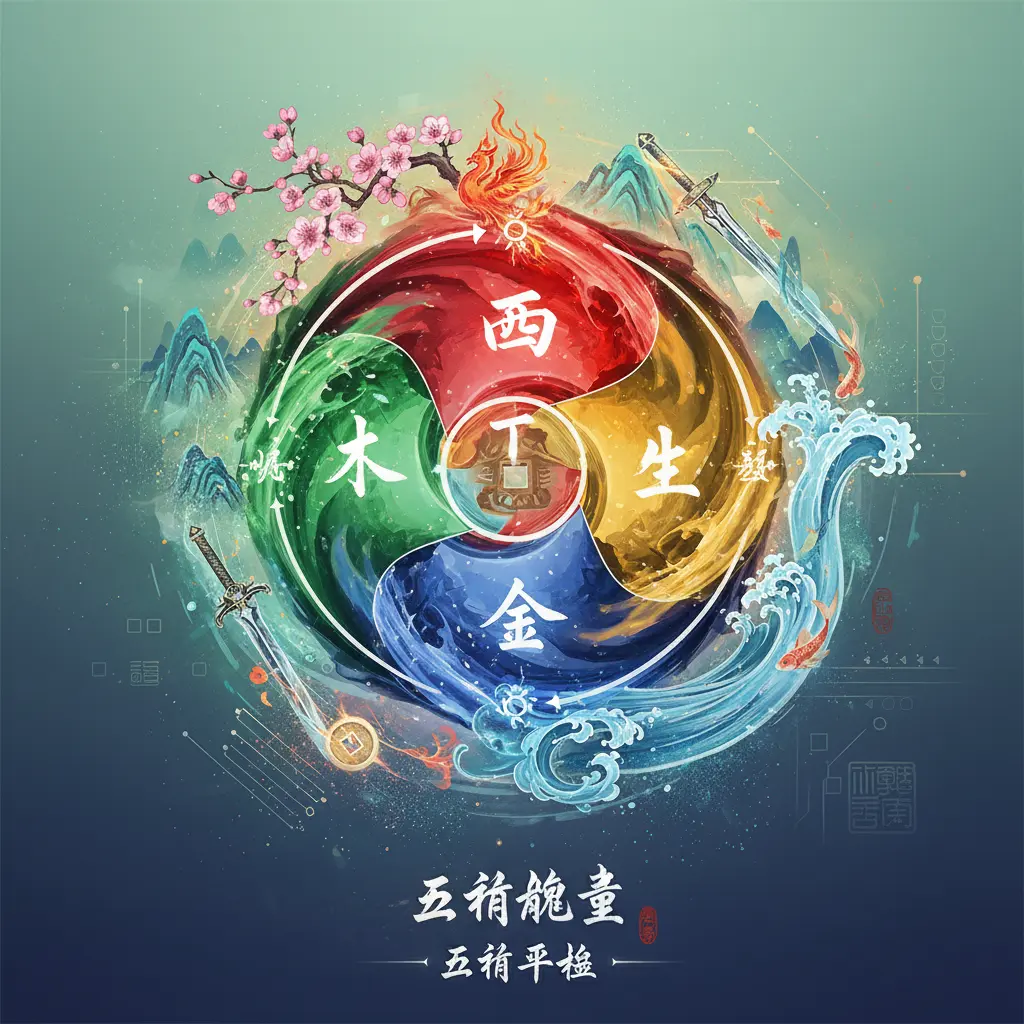 五行平衡 - 五行能量
