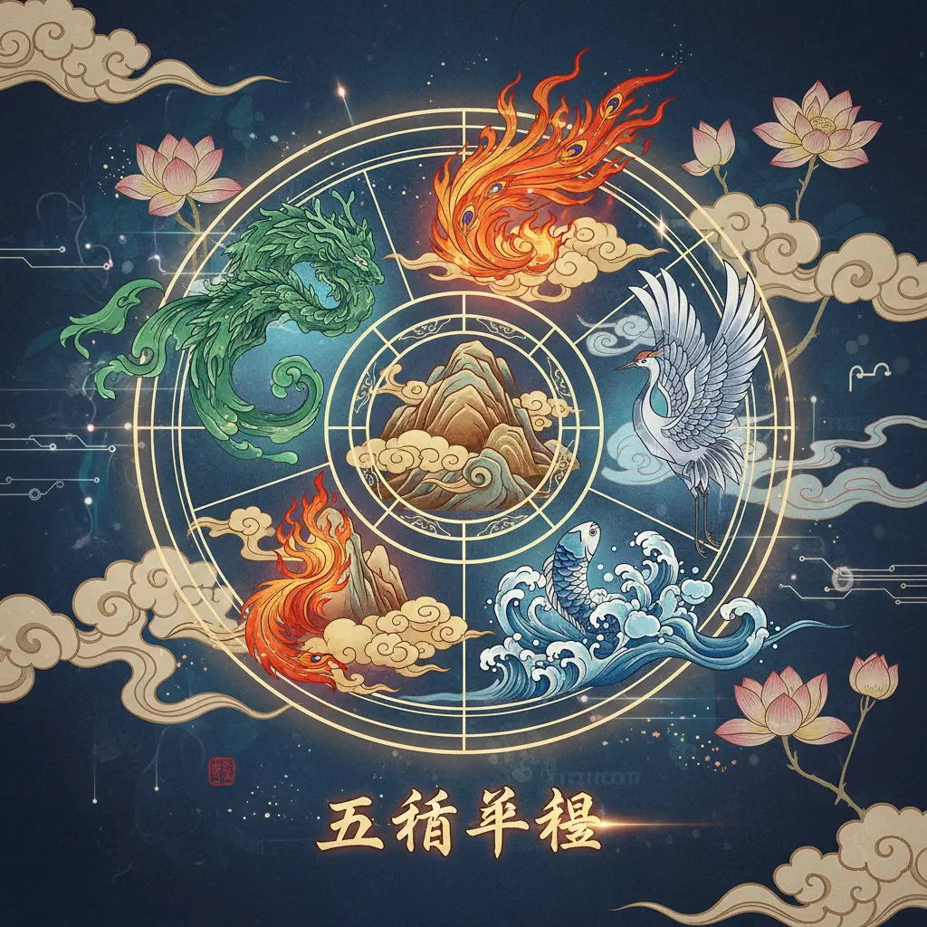 五行平衡 - 命盤