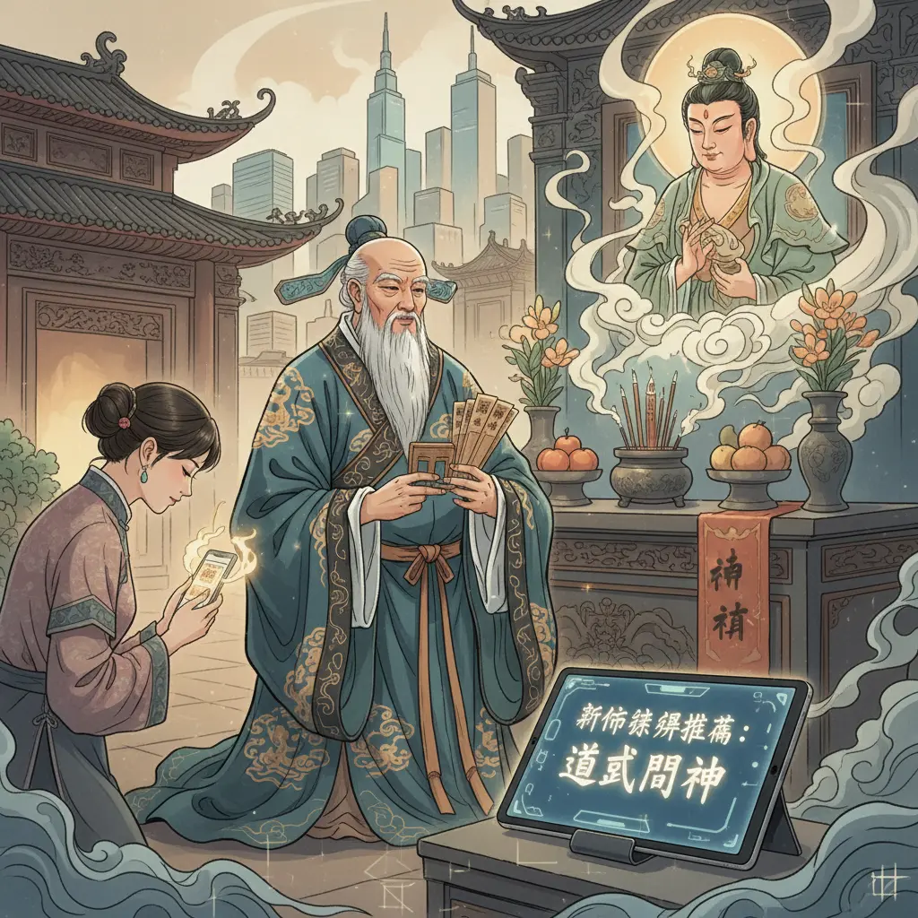 算命師傅推薦 - 道教問神