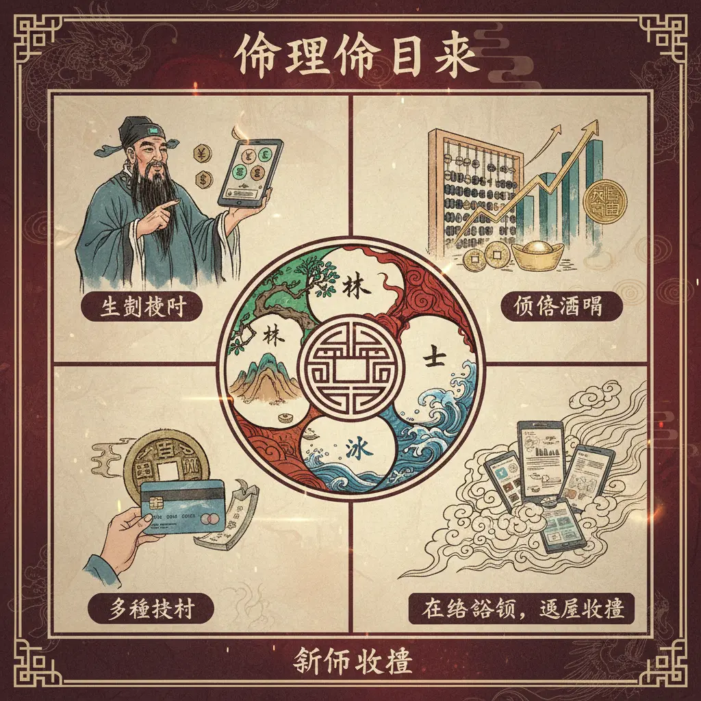 算命收費 - 五行