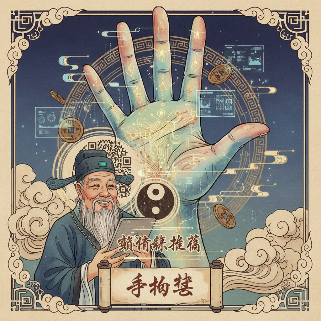 算命師傅推薦 - 手相學