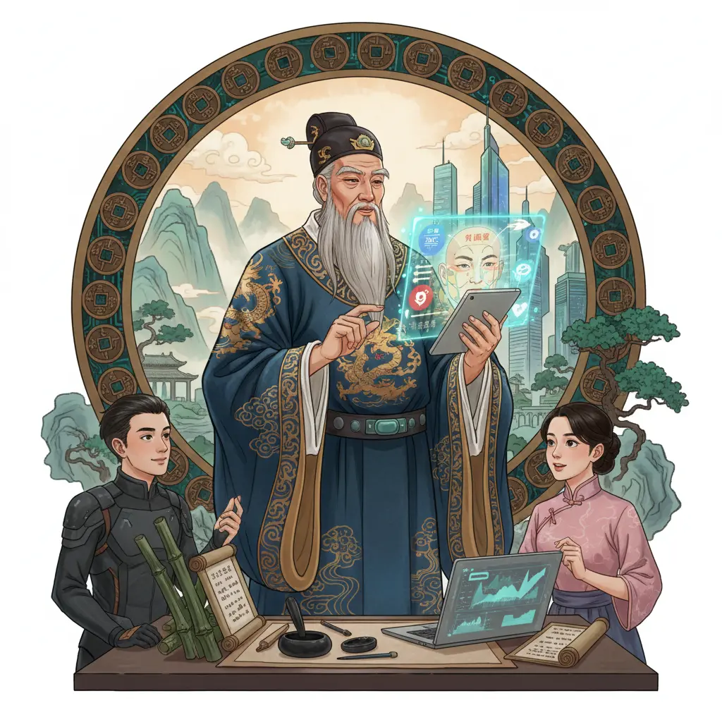 面相學 - 算命師