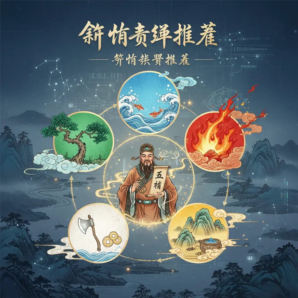 算命師傅推薦 - 五行