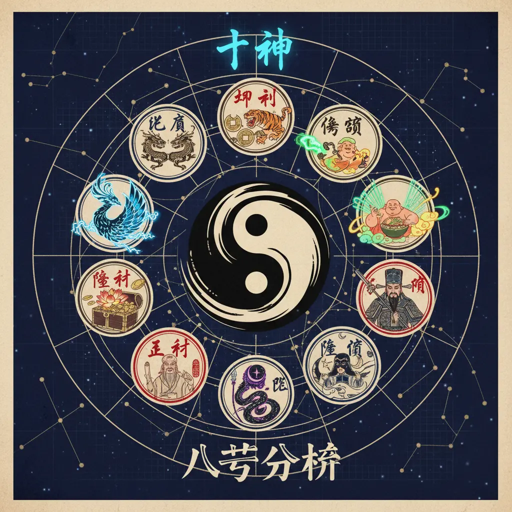 八字分析 - 十神