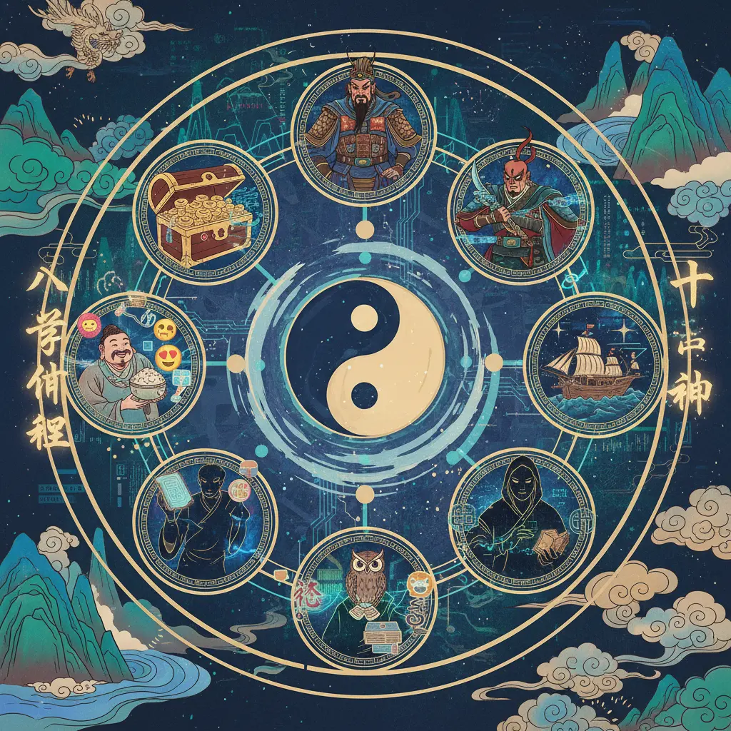 八字命理 - 十神