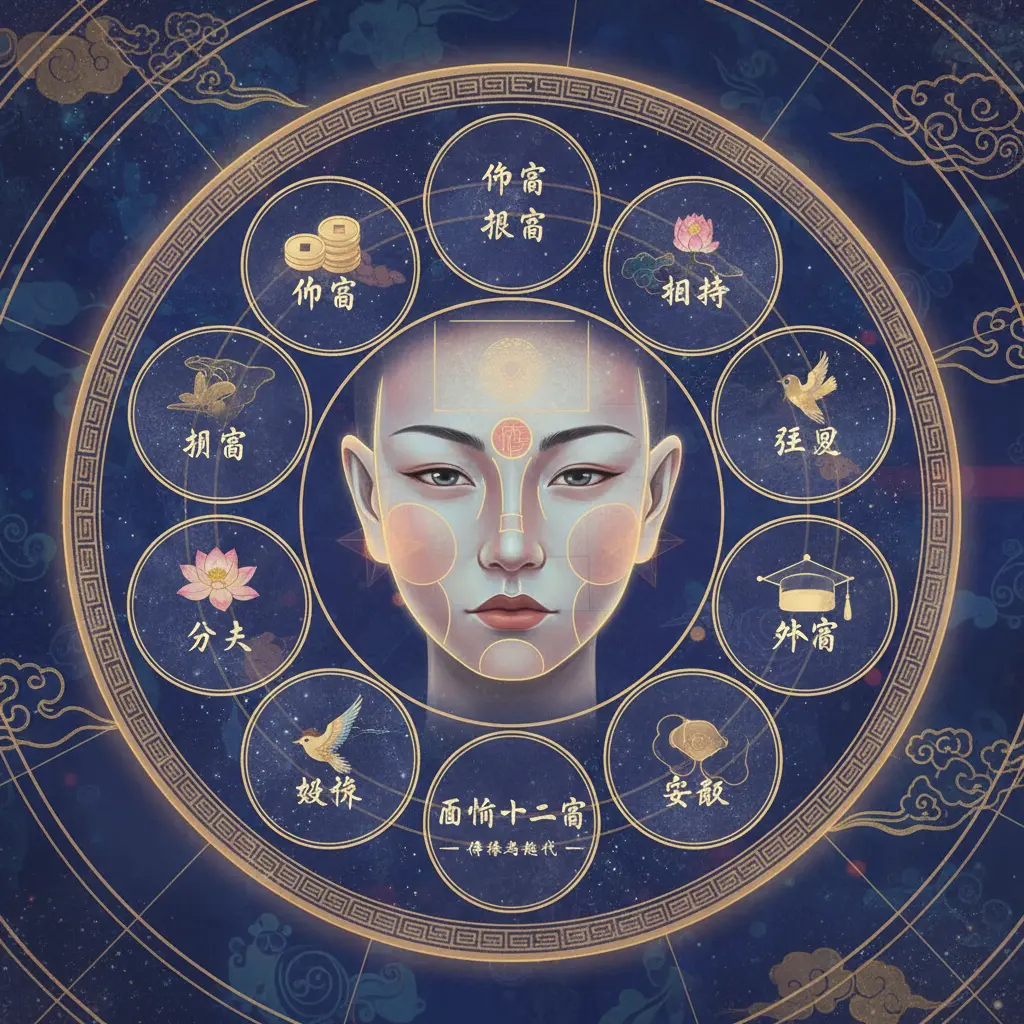 面相學 - 十二宮