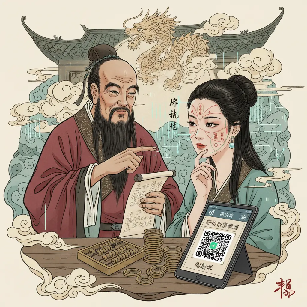 算命收費 - 面相學