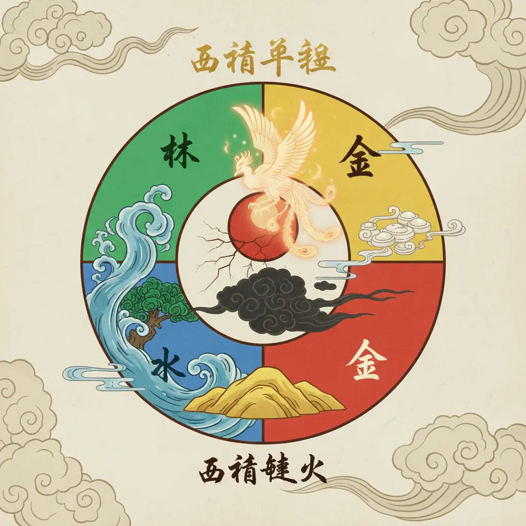 五行平衡 - 五行缺火