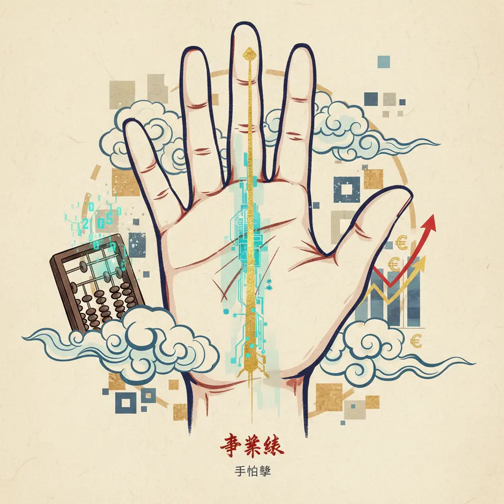 手相學 - 事業線