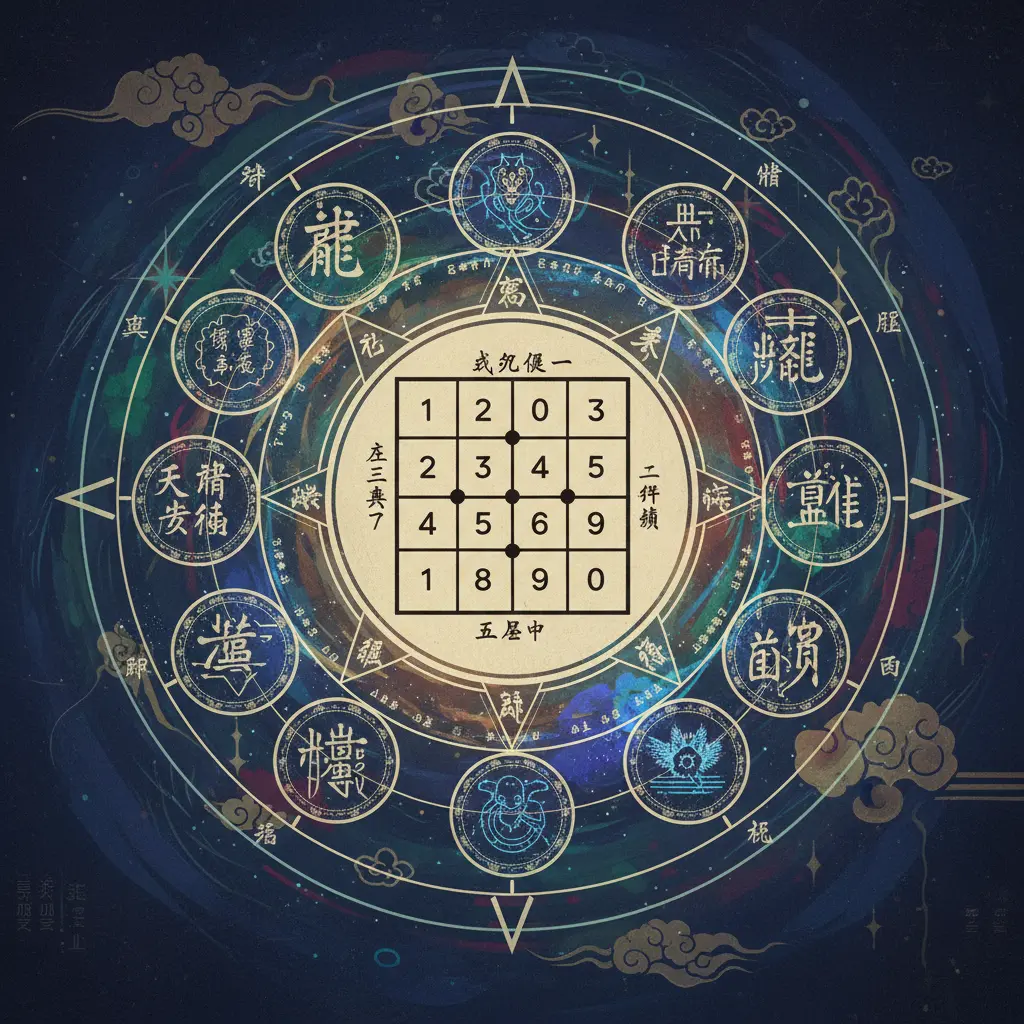 奇門遁甲 - 洛書