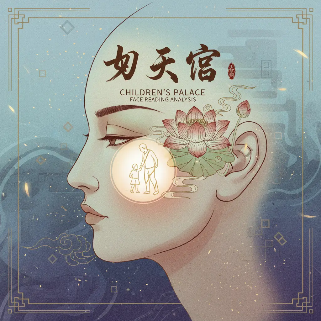 面相學 - 子女宮